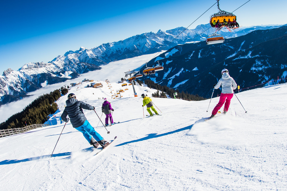 Winter Skiurlaub Saalbach